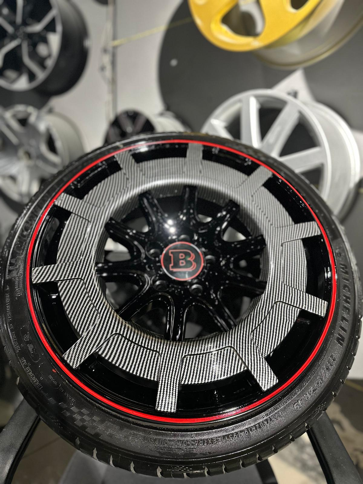 Modern elektrostatik toz boya jant boyama teknolojisi